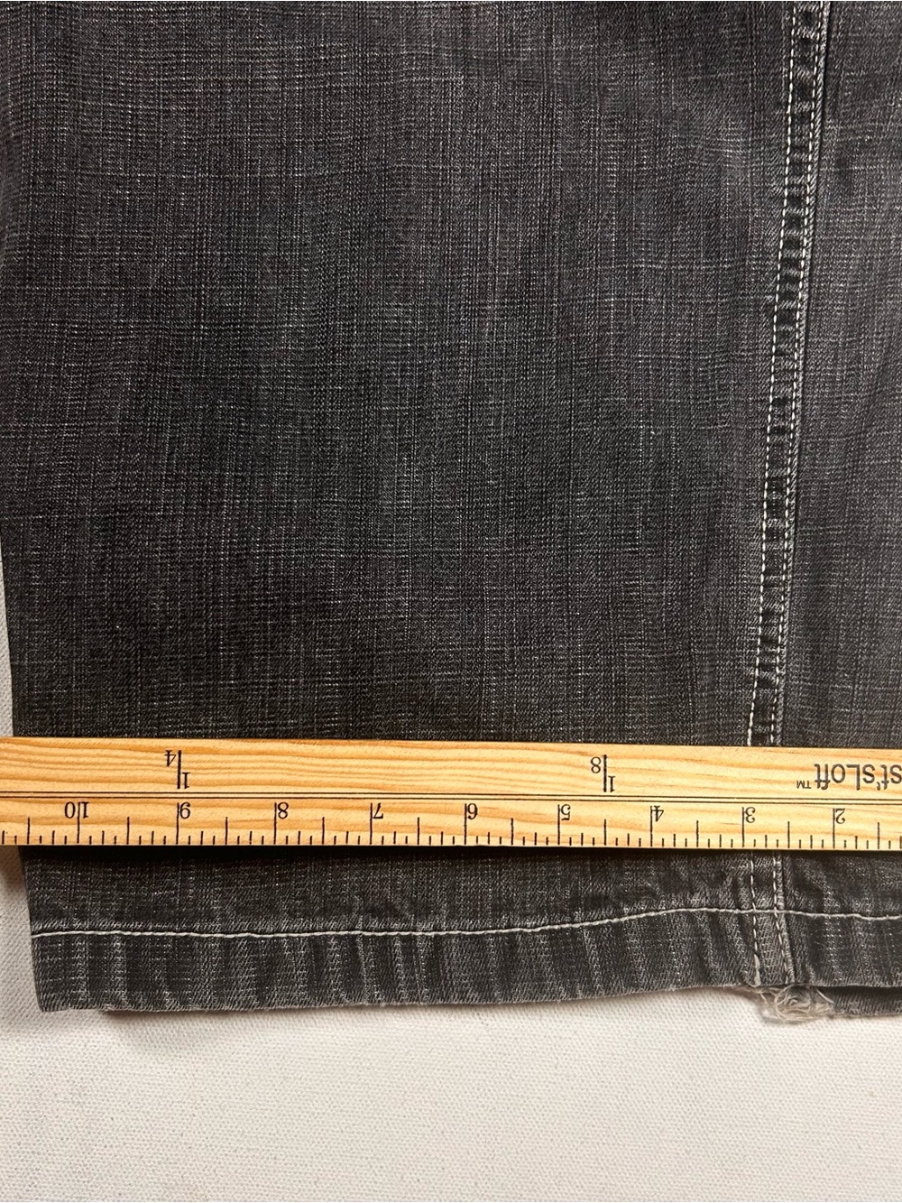Baggy Southpole Denim Jeans RN82628 Y2K Skater Vintage 42 Fits: 44 X 33 Black - Picture 7 of 10